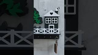 🗝️ Ring 💍🔐 Holder Wooden 3 D Home Decor Design Crafts #doornameplate #diy #shorts