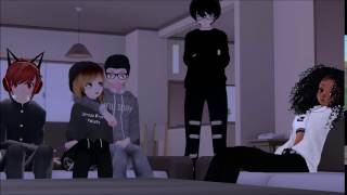 【MMD FRIENDS/SHORT】 Before and After a scary movie