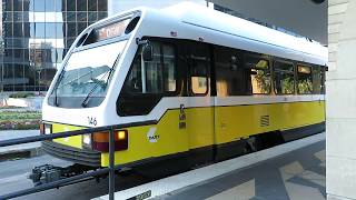 DART Orange Line Departs Pearl/Arts District Station