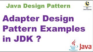 Adapter Design Pattern Examples in JDK ? || Java Design Pattern Interview Question