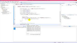 Create an Observable using fromIterable in RxJava 2
