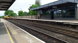 Network rail class 950001 passing tamworth