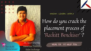 Reckitt Benckiser[RB] placement interview process with strategic Questions and Answers||ATSI profile