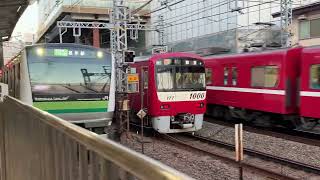 京急1000形 1177FとE233系6000番台 横浜線