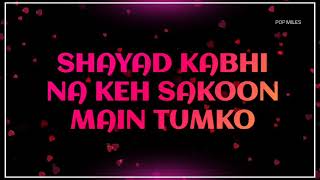 Shayad Lyrics - Love Aaj Kal Ft. Arijit Singh | Kartik | Sara | Arushi | Pritam