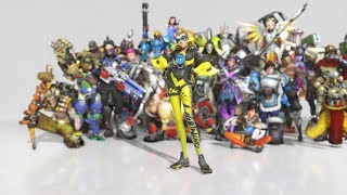 BMoJack網咖玩鬥陣特攻Overwatch 二週年了！閃光這短髮整個很小孩！20180606