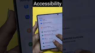 Samsung Z Fold 2 5G Me Talk Back Off Kaise kare | How To Disable Talk Back Fold2 #talkbackoff #short
