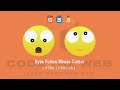 Eyes | Follow | Mouse Cursor | HTML | CSS | JavaScript.