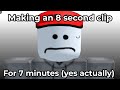 timelapse on how fast i make movies - Roblox My Movie