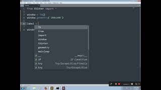 Hello World Basics Using Python Tkinter programming Tutorial