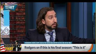 Pittsburgh Steelers Will Be AWFUL With Aaron Rodgers? 😬 Nick Wright REACTS | FIRST THINGS FIRST