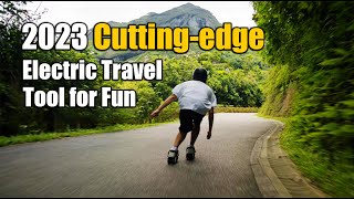 2023 Cutting edge Electric Travel Tool for Fun  Rollwalk Electric Shoes eRW3 Pro