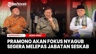 Fokus Nyagub, Pramono Segera Melepas Jabatan Seskab