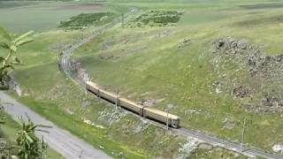 Армянская ЭР2-К-621 в Ширакских горах || Armenian electric train ER2-K-621 in Shirak mountains