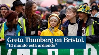 Greta Thunberg paraliza las escuelas de Brístol: \