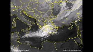 Trixie trópusi vihar műholdképek / Tropical Storm Trixie satellite images (2016)