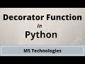 Python Tutorial: Decorators - Dynamically Alter The Functionality Of Your Functions