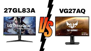 LG 27GL83A-B vs ASUS TUF Vg27aq - Which One Is Better?