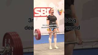 3rd strongest 84kg deadlifter in the world. 🥹🌎🥉