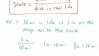 Math 7: 7.1 Scale \u0026 Actual Distances