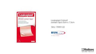 Leukoplast Cuticell contact 5pcs 5cm x 7 5cm 79991 02