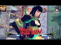 ウルトラストリートファイターiv　超必殺技（ウルトラコンボ）ultra combo ジュリ juri 　風水エンジン　ultra street fighter iv