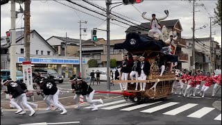 令和4年7月16日　正覚寺だんじり祭り宵宮午後曳行