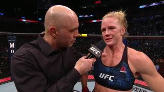 UFC 246: Holly Holm Octagon Interview