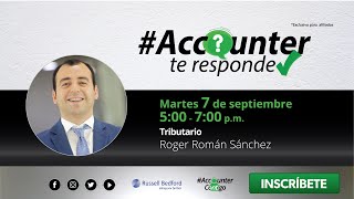 #AccounterTeResponde -Tributario- Septiembre 7