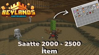 Aşırı Verimli Beylands Skyblock Mob Farmı Saatte 2000 - 2500 İtem - Minecraft Skyblock