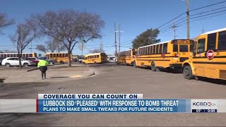 Lubbock ISD ‘pleased’ with response to bomb threat at high school