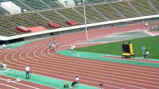 2011年度　兵庫ユース選手権　1年生男子800m決勝