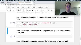 Python pandas—Grouping Exercise—Occupation