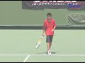 全日本ジュニアテニス選手権 06 u14 ３回戦 鈴木眞魚 vs 和久井健太