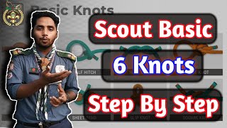 Scout basic 6 knots step by step