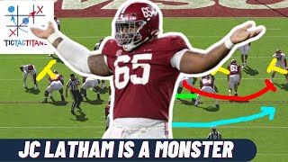 Tennessee Titans JC Latham is a MONSTER on Film: Raw Power, Strong Hands & What