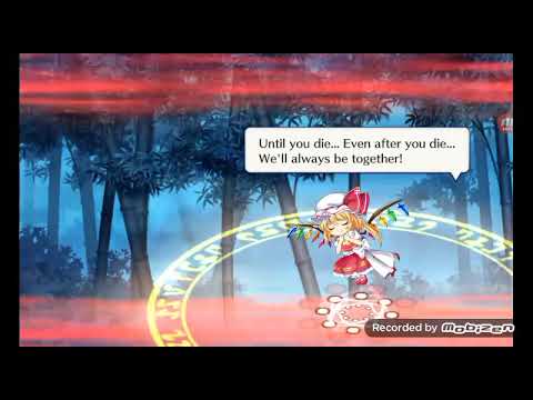 Touhou Lost Word - Flandre Last Word - YouTube