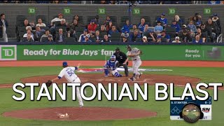Yankees take the lead in the 9th!!! Giancarlo Stanton and Aaron Judge!!! vs. Blu