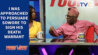 How Government Wanted Me To Persuade Sowore To Sign His Death Warrant - Femi Falana (Part 2)