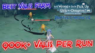 DanMachi Battle Chronicle - Best Way To Get As Much Valis As Possible [New And Improved Valis Stage]