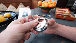 #Lockpicking / Multipick Elite Lock Noob's Abona and Monith picks -  Padlock Master 140 - Video 003