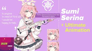 Sumi Serina + All Skill + Ultimate Animation | Blue Archive | Android Games