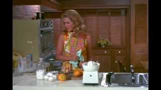 Bewitched Time Lapse Clip: Samantha Cleaning the Kitchen