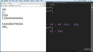 2 Math - DATA TYPES - PHP FOR BEGINNERS - BECOME A PHP MASTER - CMS PROJECT COURSE