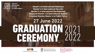 IBEI Graduation Ceremony 2022 (full event)