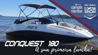 Conheça a Conquest 180 do estaleiro LF yachts - SP Boat Show 2022