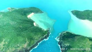 聖靈群島 Whitsunday Islands ｜全世界最美的海灘之一 「白天堂沙灘 Whitehaven Beach 」🏝