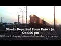 diverted route 13018 dn azimganj howrah ganadevta express departed from katwa jn.