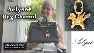 Aelyseé bag lock! Gorgeous charms inspired by the Cadena lock Hermès used to release each year!