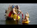 Elephant Face Model Ganesh Nimajjanam at Tank Bund | Ganesh immersion 2024 hyderabad nimajjanam 2024